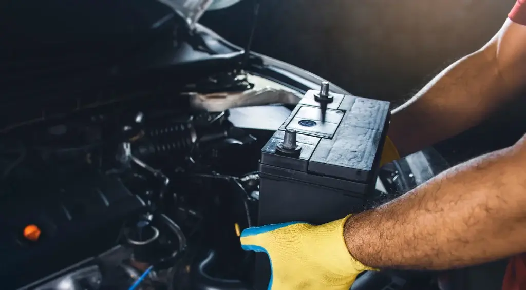 troca de bateria em carros importados